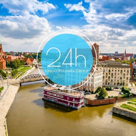 Great Polonia River Boat Apartments Wrocław Eksteriør bilde