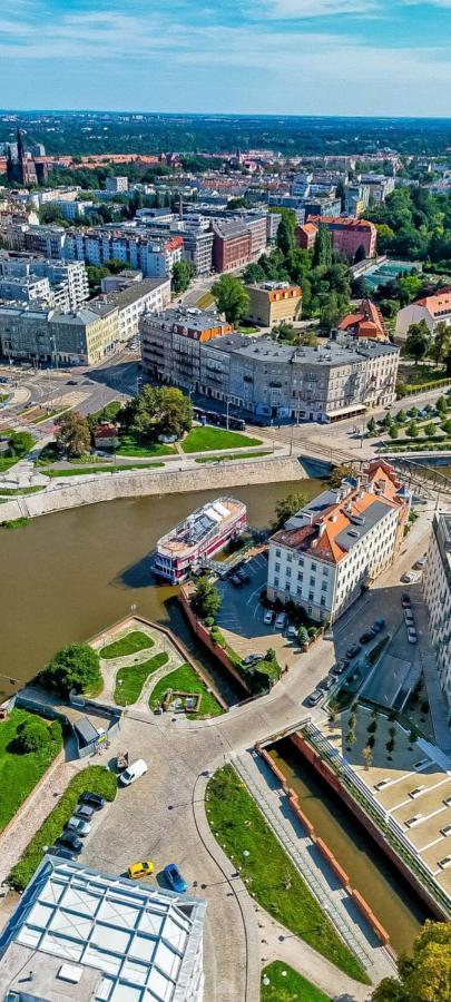 Great Polonia River Boat Apartments Wrocław Eksteriør bilde