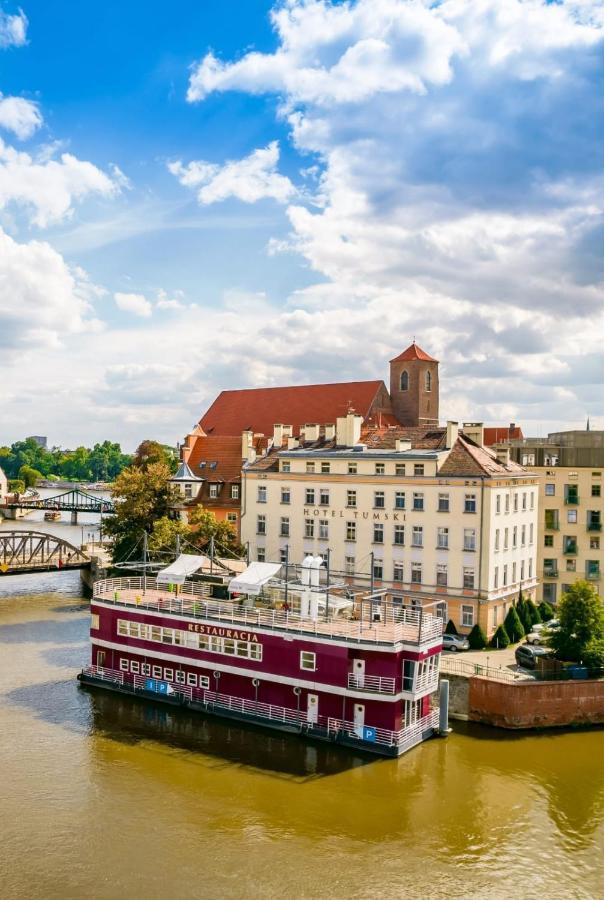 Great Polonia River Boat Apartments Wrocław Eksteriør bilde