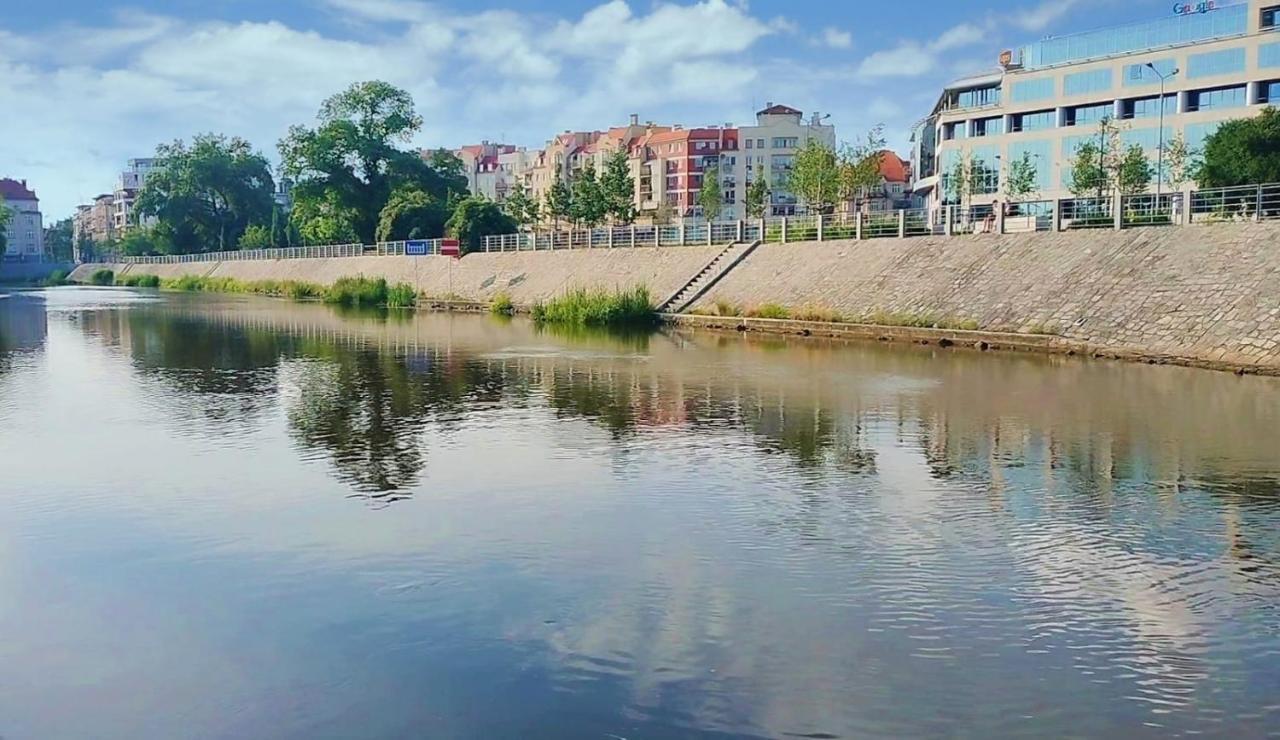 Great Polonia River Boat Apartments Wrocław Eksteriør bilde