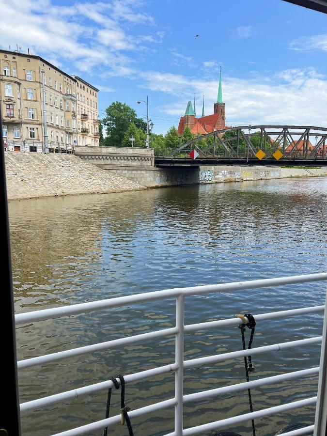 Great Polonia River Boat Apartments Wrocław Eksteriør bilde