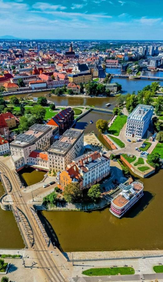 Great Polonia River Boat Apartments Wrocław Eksteriør bilde