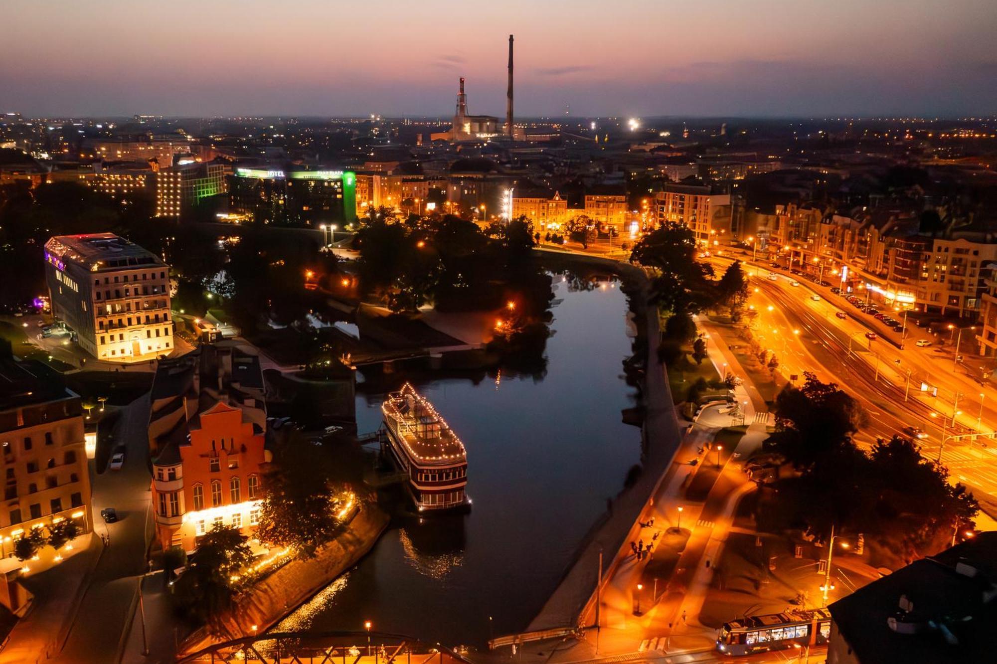 Great Polonia River Boat Apartments Wrocław Eksteriør bilde