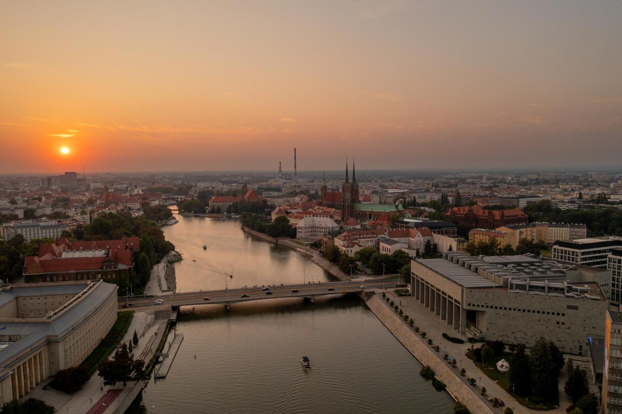 Great Polonia River Boat Apartments Wrocław Eksteriør bilde