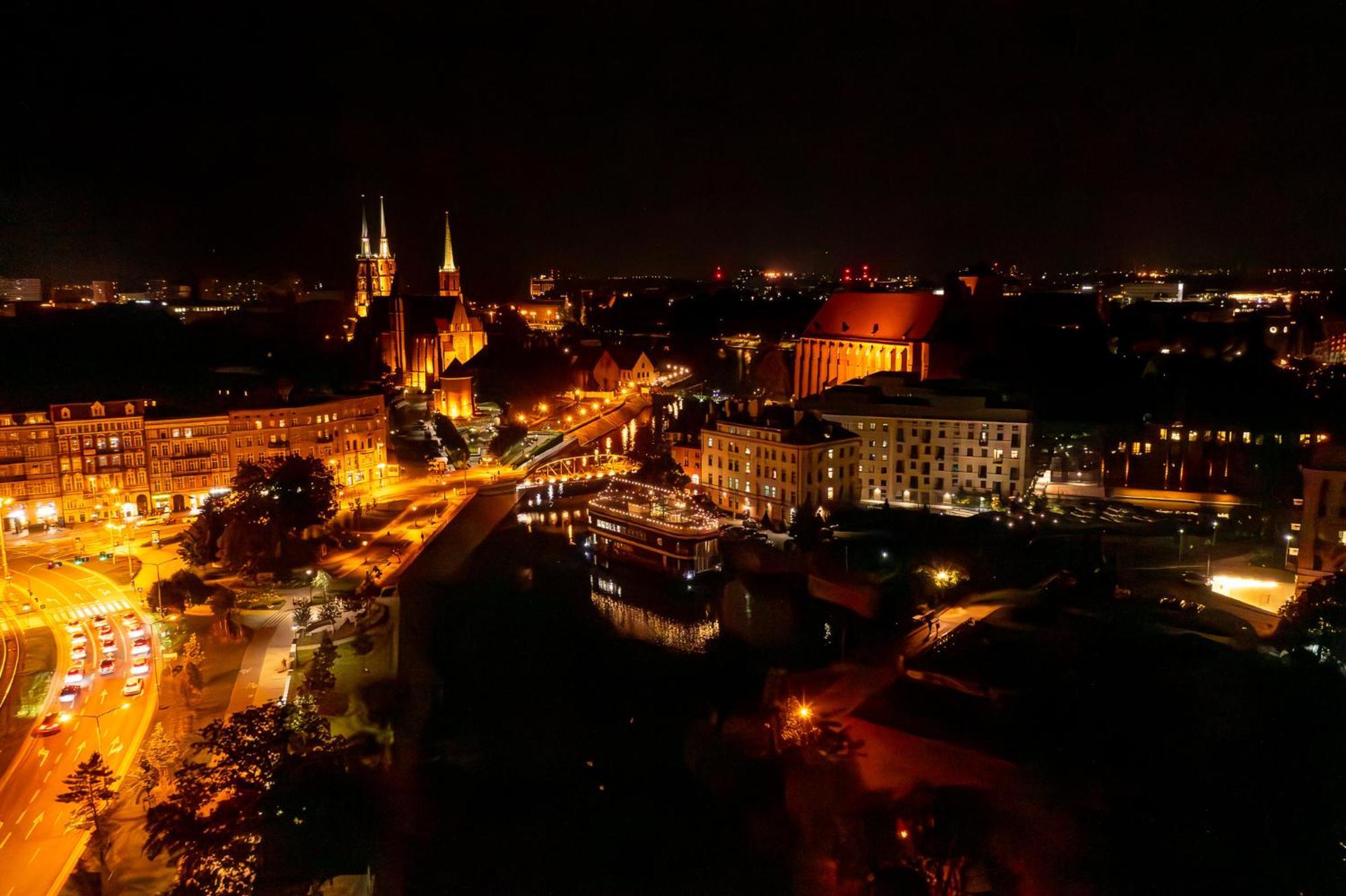 Great Polonia River Boat Apartments Wrocław Eksteriør bilde