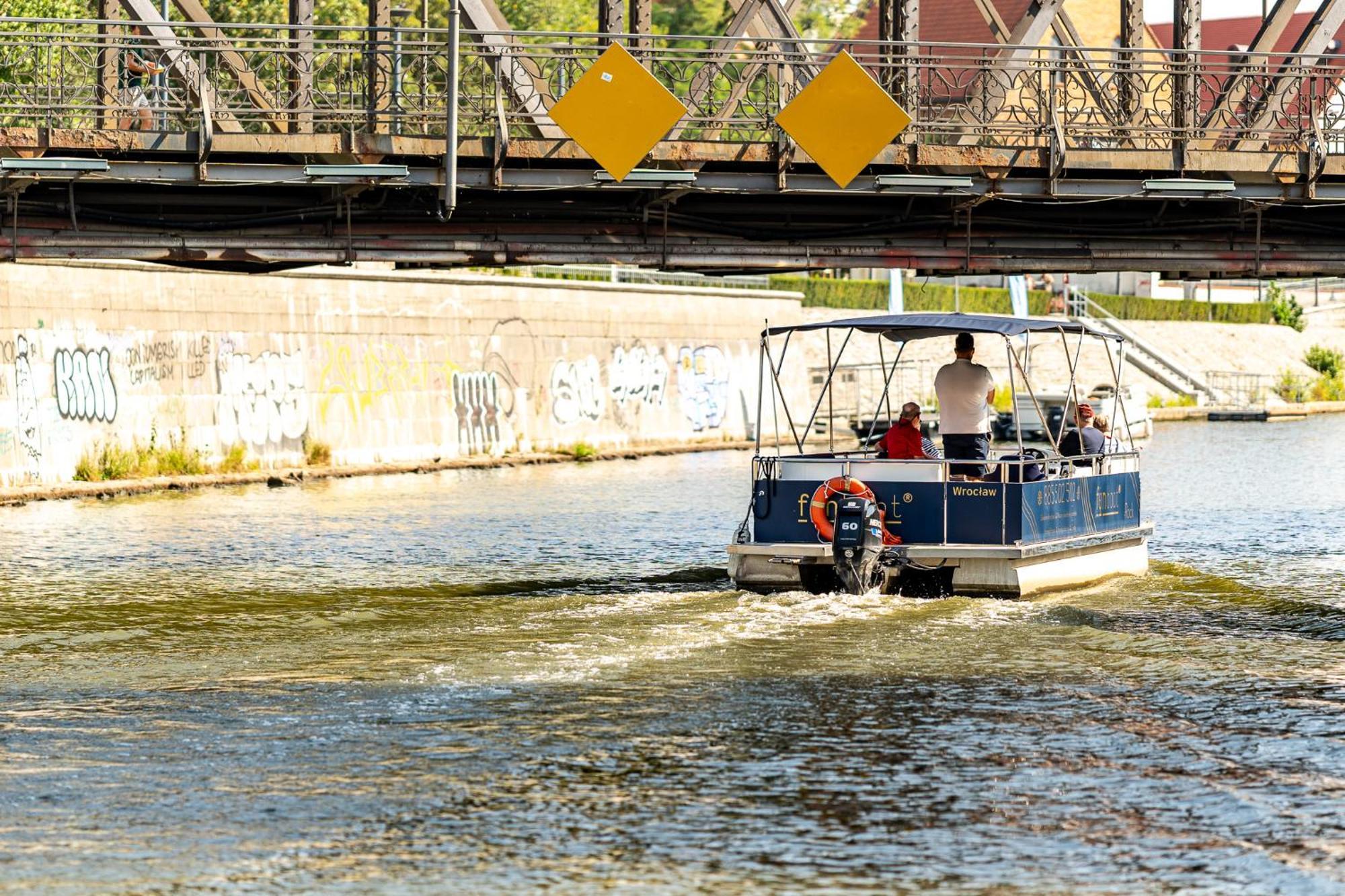 Great Polonia River Boat Apartments Wrocław Eksteriør bilde